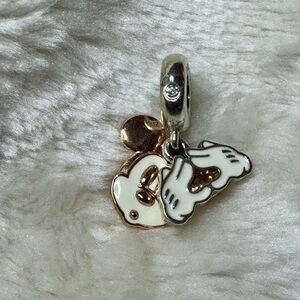 Pandora Mickey Mouse Double Dangle Charm